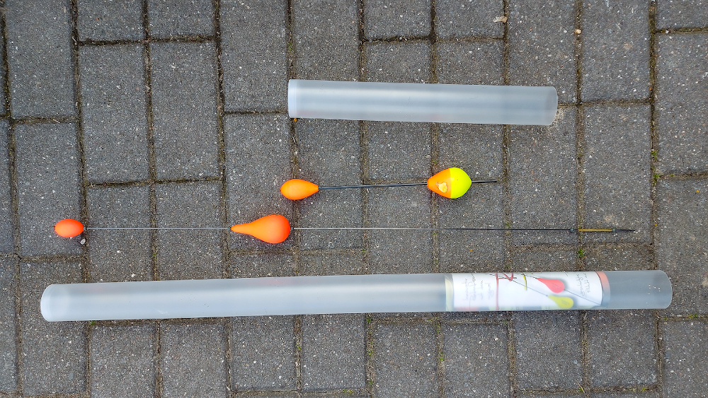 Renkenposen, oben Durchlaufpose, unten auf Wassertiefe selbsteinstellend