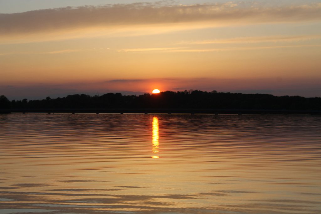 Dämmerung an Sauerlandsee