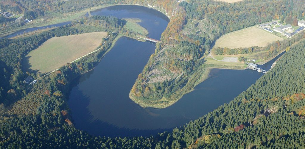 Ahauser See von oben