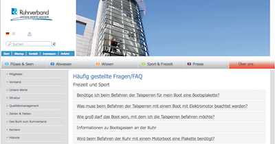 FAQ zu Freizeit und Sport