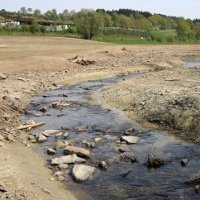 Ausgetrockneter Fluss