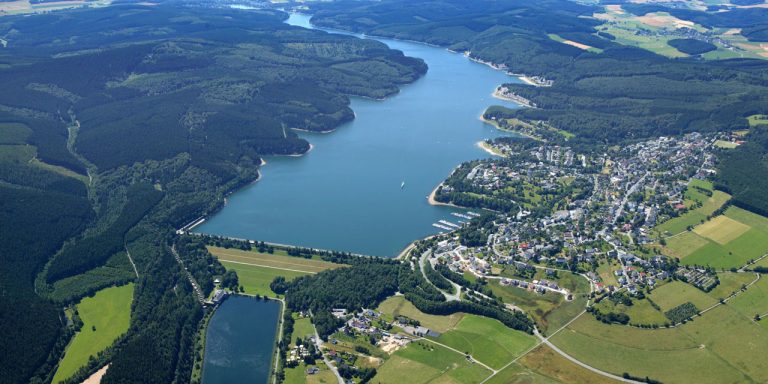 Luftaufnahme vom Sorpesee