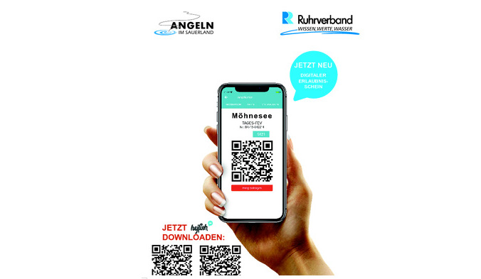 Digitale Angelkarte QR-Code