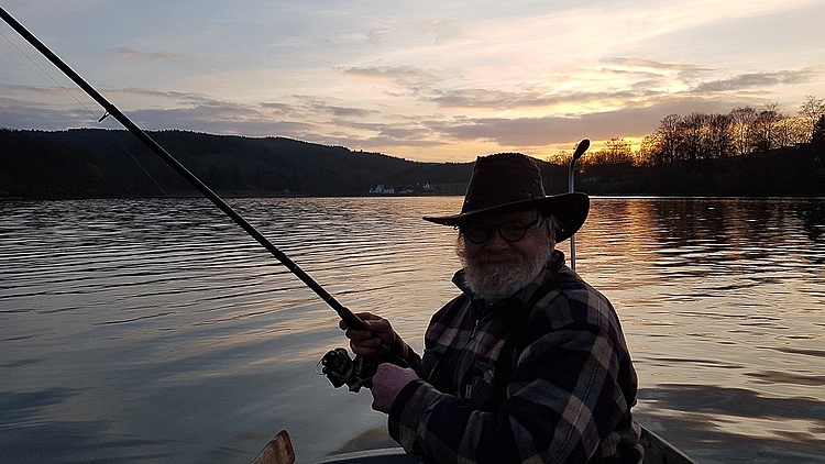 Sonnenuntergang am See