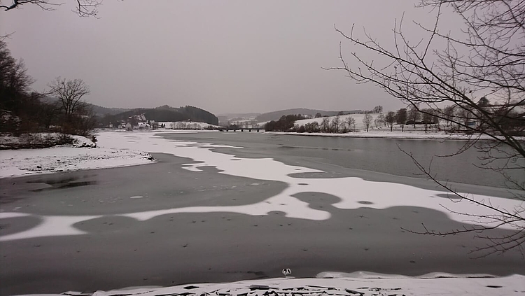 Vereister Listersee