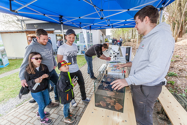 Stand beim Open Day