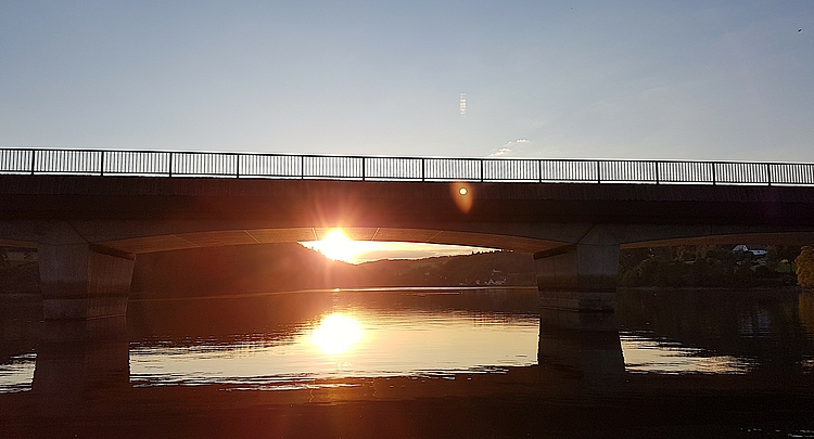 Sonnenuntergang am See